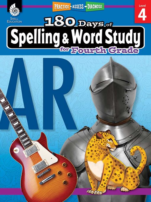 Cover image for 180 Days of Spelling and Word Study for Fourth Grade